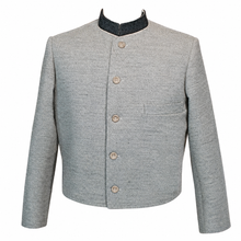 Load image into Gallery viewer, Grey Civil War Cadet Jacket with Contrast Collar