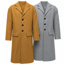 Carica l'immagine nel visualizzatore di Gallery, Men’s Historical Sack Coat with Brass Buttons