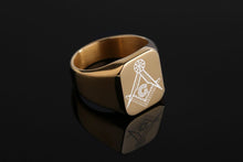 Load image into Gallery viewer, Cast Masonic Religious Ring Stainless Steel | Regalia Lodge