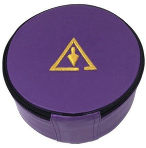 Royal & Select Cryptic Masonic Hat/Cap Case Purple | Regalia Lodge
