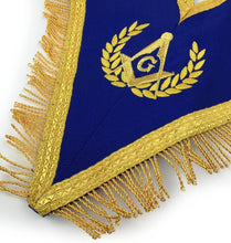 Load image into Gallery viewer, Blue Lodge Master Mason Apron with Fringe Set Apron,Collar gauntlets (Cuffs) | Regalia Lodge