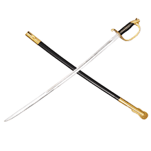 Carica l&#39;immagine nel visualizzatore di Gallery, Marine Corps Uniform Officer NCO Replica Dress Sword (Gold) | Regalia Lodge