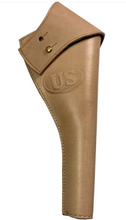 Load image into Gallery viewer, Natural US Embossed Leather Pistol Holster