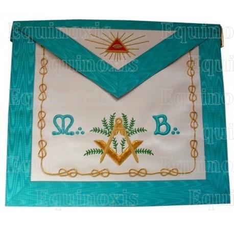 Groussier French Rite – Master Mason – Square-and-compass + green acacia + MB | Regalia Lodge