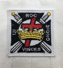 Load image into Gallery viewer, Masonic Knight Templar KT 100% Cotton Machine Embroidery Emblem Glove (2 Pairs) | Regalia Lodge