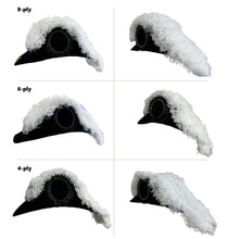Load image into Gallery viewer, Sir Knight Knights Templar Commandery Chapeau- All White Plumes | Regalia Lodge