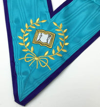Carica l&#39;immagine nel visualizzatore di Gallery, Officers Memphis Misraim French Regulation Officer Collar Set - Machine Embroidery - Set of 9 Collar | Regalia Lodge