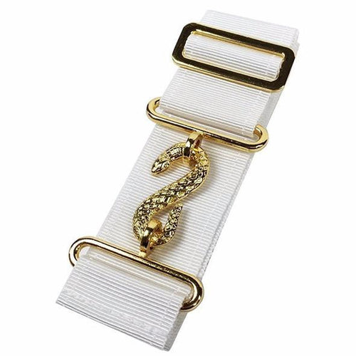 Masonic Belt Extender White | Regalia Lodge