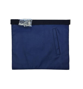 Masonic MASTER MASON Hand Embroided Apron with square compass with G Velvet | Regalia Lodge