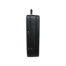 Carica l&#39;immagine nel visualizzatore di Gallery, Expandable Leather Attache Briefcase Combination Locks Hard Case | Regalia Lodge