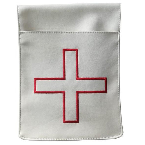 St. Thomas of Acon Belt Pocket Leather Pouch - Reversible | Regalia Lodge