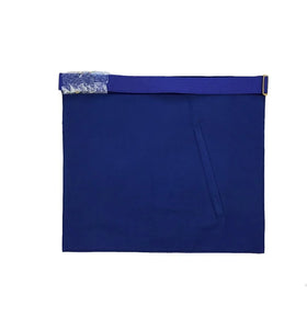 Past Master Apron - Hand Embroidered Tools Royal Blue Apron | Regalia Lodge