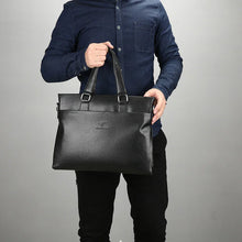 画像をギャラリービューアに読み込む, Men&#39;s business Synthetic leather briefcase Hard briefcase Handbag Business Briefcase | Regalia Lodge