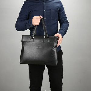 Men's business Synthetic leather briefcase Hard briefcase Handbag Business Briefcase | Regalia Lodge
