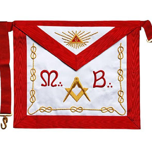 Masonic Scottish Rite AASR Master Apron 