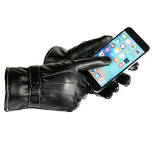 Carica l&#39;immagine nel visualizzatore di Gallery, Leather touch gloves-Leather Gloves for Mens - luxury leather gloves | Regalia Lodge