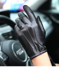 Load image into Gallery viewer, WARMEN men&#39;s PU leather gloves - WARMEN Winter Leather Gloves for Men-WARMEN Mens Texting Winter Gloves -Warmen Faux Leather Winter Gloves | Regalia Lodge