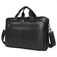Carica l&#39;immagine nel visualizzatore di Gallery, Men&#39;s leather business briefcase Men&#39;s leather briefcase Hard briefcase Handbag Business Briefcase Official Briefcase Multifunctional Briefcase | Regalia Lodge