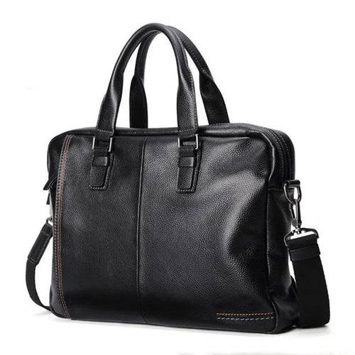Men's cowhide briefcase Combination Locks Hard Case cowhide briefcase Men's Handbag | Regalia Lodge
