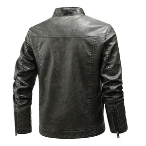 Fashion Men's Pu Leather Boutique Leather Jacket | Regalia Lodge