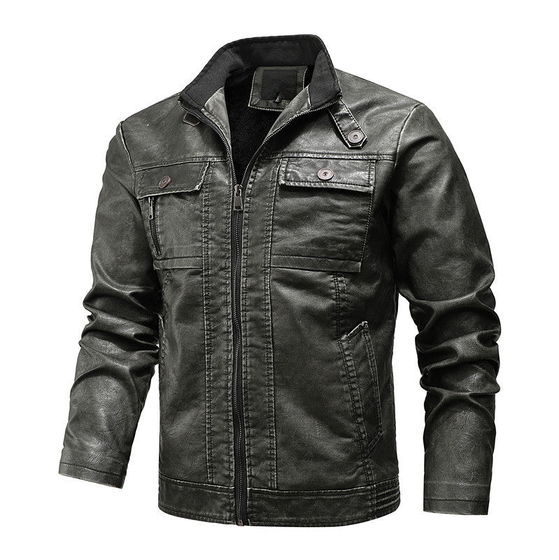 Fashion Men's Pu Leather Boutique Leather Jacket | Regalia Lodge