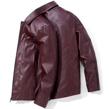 Load image into Gallery viewer, Men&#39;s Leather Jackets Leather Suits Thin Washable Leather Jackets | Regalia Lodge