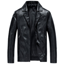 Load image into Gallery viewer, Men&#39;s Leather Jackets Leather Suits Thin Washable Leather Jackets | Regalia Lodge