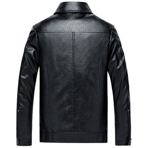 Men's Leather Jackets Leather Suits Thin Washable Leather Jackets | Regalia Lodge