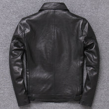 Load image into Gallery viewer, Lightweight Leather Sheepskin Motorcycle Jacket Single Coat | Regalia Lodge