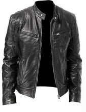 Load image into Gallery viewer, PU Leather Jacket Slim Leather Jacket | Regalia Lodge