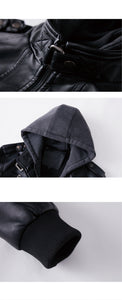 Men's Washed PU Leather Casual Men's Leather Jacket-Leather jacket for mens | Regalia Lodge