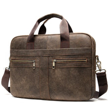 画像をギャラリービューアに読み込む, Business men briefcase cowhide layer Hard briefcase Handbag Business Briefcase | Regalia Lodge