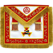 Carica l&#39;immagine nel visualizzatore di Gallery, Masonic Royal Arch PHP Past High Priest Apron Bullion Hand Embroidered | Regalia Lodge