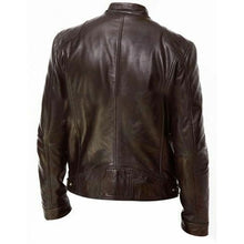 Load image into Gallery viewer, PU Leather Jacket Slim Leather Jacket | Regalia Lodge