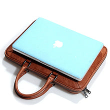 Carica l&#39;immagine nel visualizzatore di Gallery, Men&#39;s briefcase leather business briefcase Portable Document briefcase Handbag Business Briefcase Official Briefcase | Regalia Lodge