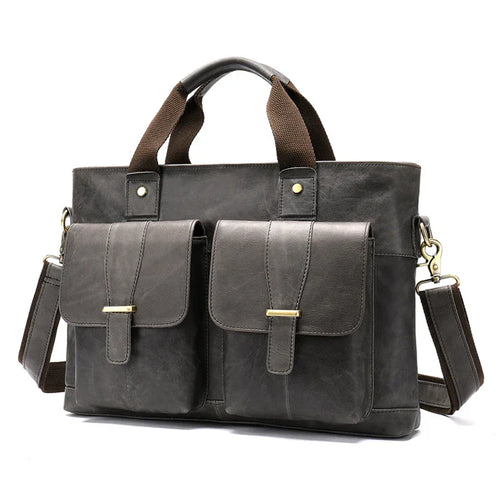 Men's Leather business briefcase Hard briefcase Handbag Business Briefcase Official Briefcase Multifunctional Briefcase | Regalia Lodge
