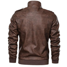 Load image into Gallery viewer, PU Leather Jacket – Hoodless Plain Style | Regalia Lodge