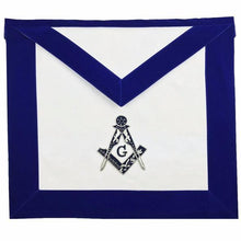 画像をギャラリービューアに読み込む, Masonic MASTER MASON Hand Embroided Apron with square compass with G Velvet | Regalia Lodge