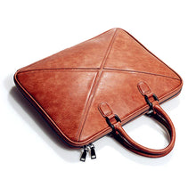 Carica l&#39;immagine nel visualizzatore di Gallery, Men&#39;s briefcase leather business briefcase Portable Document briefcase Handbag Business Briefcase Official Briefcase | Regalia Lodge