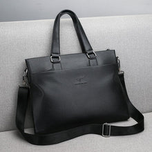 画像をギャラリービューアに読み込む, Men&#39;s business Synthetic leather briefcase Hard briefcase Handbag Business Briefcase | Regalia Lodge