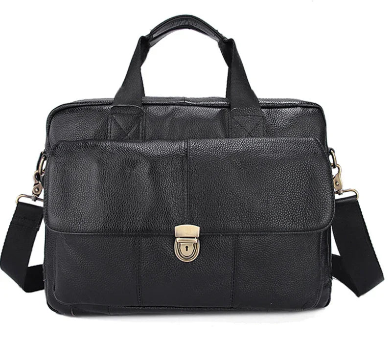 Men's business briefcase Men's Genuine cow leather briefcase Hard briefcase Men's Handbag Business Briefcase Official Briefcase Multifunctional Briefcase | Regalia Lodge