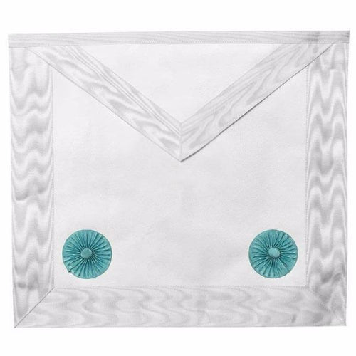 Masonic Fellow Craft Apron with Rosettes | Regalia Lodge