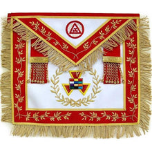 Afbeelding in Gallery-weergave laden, Masonic Royal Arch Grand High Priest Apron Wreath Bullion Hand Embroidered | Regalia Lodge