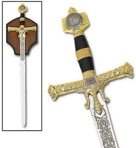 47" Medieval King Solomon Crusader Sword with Display Plasque King Solomon Sword | Regalia Lodge
