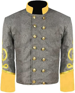 Civil War Confederate Cavalry General 4 braid Shell Jacket | Regalia Lodge