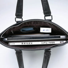 画像をギャラリービューアに読み込む, Men&#39;s business Synthetic leather briefcase Hard briefcase Handbag Business Briefcase | Regalia Lodge