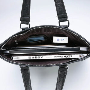 Men's business Synthetic leather briefcase Hard briefcase Handbag Business Briefcase | Regalia Lodge
