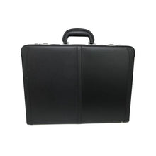 Carica l&#39;immagine nel visualizzatore di Gallery, Expandable Leather Attache Briefcase Combination Locks Hard Case | Regalia Lodge