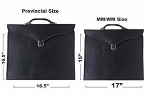 Masonic Royal Arch MM/WM and Provincial Full Dress Apron Cases Bullion Embroidery | Regalia Lodge