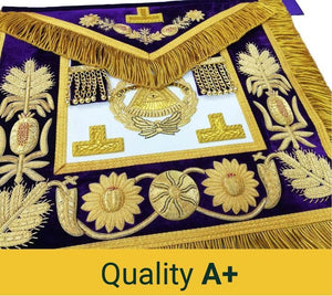 Deluxe Masonic Grand Master Apron Grand Lodge | Regalia Lodge